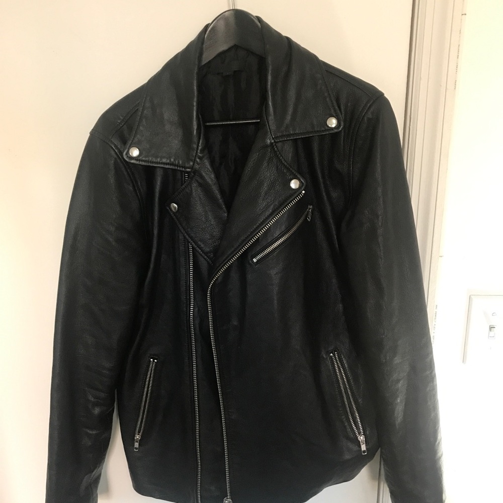 ASOS real leather jacket